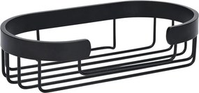 Ραφιέρα Μπάνιου (25x13x6.5) Estia Stance Ίσια Μαύρη 02-28480