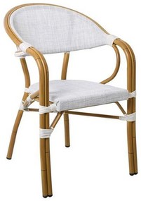 Πολυθρόνα Vegera Dining Ε258,13 57x59x84cm Natural-Textilene Ecru