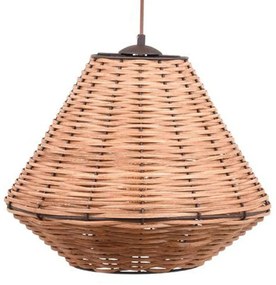 Φωτιστικό Οροφής Bamboo 835-123-236 40x40cm 1xE27 Natural