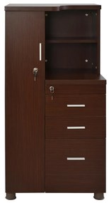 ΝΤΟΥΛΑΠΙ ΓΡΑΦΕΙΟΥ ΕΠΑΓΓΕΛΜΑΤΙΚΟ WENGE   60x46x120