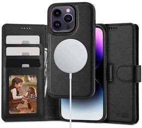 Tech-Protect Wallet MagSafe Apple iPhone 15 Pro Max Black
