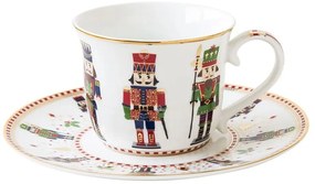 Φλυτζάνι Του Τσαγιού Πορσελάνινο Nutcracker 1106ΝUΤC 200ml Multi Easy Life