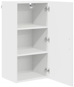 Ντουλάπα Κουζίνας Υψηλής γυαλάδας λευκό 40 x 31 x 80 εκ.