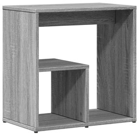 Βοηθητικό Τραπέζι Γκρι Sonoma 50x30x50 εκ. Επεξεργασμένο Ξύλο - Γκρι
