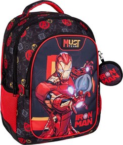 Σχολική Τσάντα Δημοτικού (32x18x43) Must Iron Man 000506280