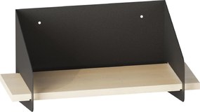 Ράφι Τοίχου Μαύρο MEDIUM 40x19x20