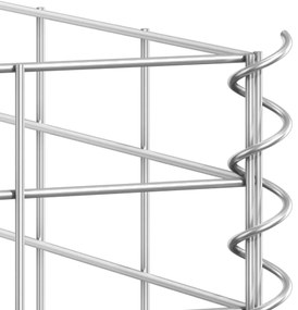 vidaXL Συρματοκιβώτια-Γλάστρες Υπ. 4τεμ 30x30x50/100/150/200εκ Σιδερ.