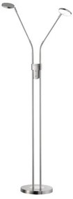 Επιδαπέδιο Φωτιστικό LED Μέταλλο Luna Η150 Φ25 Fischer Honsel-840037-Νίκελ Ματ 840037