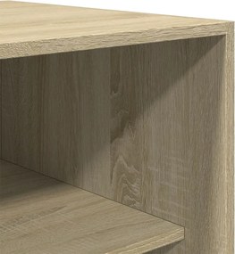 vidaXL Ντουλάπα Χρώμα Sonoma Δρυς 80x50x200 εκ. από Επεξ. Ξύλο
