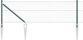 vidaXL Στύλος Περιφράξεων Πράσινο 100 x 0,8 μ (13 mm πλέγμα)