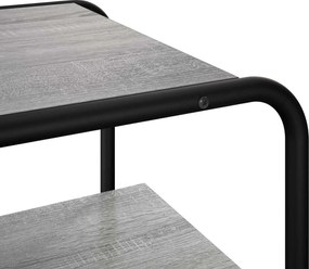 vidaXL Τραπέζι κονσόλας Γκρι Sonoma 80 x 42,5 x 70 εκ