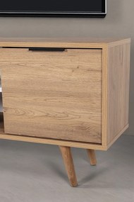Έπιπλο Τηλεόρασης Sapphire Δρυς / Λευκό PRAFRAS 160x35x18