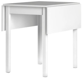 Τραπέζι Katlanir  επεκτεινόμενο μεταλλικό - μελαμίνης χρώμα λευκό 59x78x