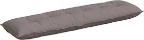 vidaXL Μαξιλάρι Πλάτης Taupe 180 x 19 x 50 εκ ύφασμα