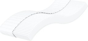 vidaXL Καναπές Κρεβάτι με Στρώμα Taupe 80 x 200 εκ. Υφασμάτινο