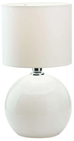 Φωτιστικό Επιτραπέζιο Palla 5078 1xΕ27 15W Φ36cm 50cm White TK Lighting