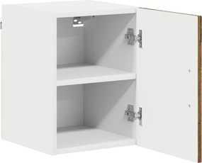 vidaXL Πάνελ πλυντηρίου πιάτων Kalmar 2 pcs Παλιό ξύλο