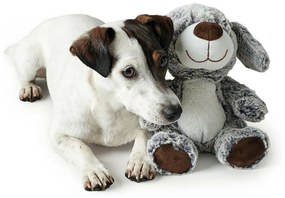 Βελούδινο Ζωάκι για Σκύλους Hunter Faro Γκρι πολυεστέρας Σκύλος