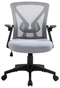 Καρέκλα Γραφείου FL20-2Β Fylliana Γκρί 60x63x90/105 εκ. 60x63x105 εκ.