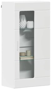 vidaXL Ντουλάπα τοίχου Λευκό 55 x 29 x 100 εκ Επεξεργασμένο ξύλο