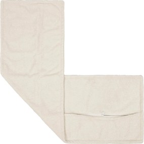 vidaXL Κάλυμμα Μαξιλαριού HOUTEN Κρεμ 40 x 145 εκ. Μπουκλέ