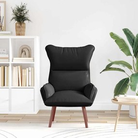 vidaXL Πολυθρόνα Μαύρο 69 x 74 x 93 εκ. Δερματίνη