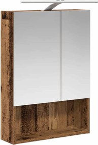 vidaXL Σετ Επίπλων Μπάνιου 5 pcs Παλαιωμένο ξύλο