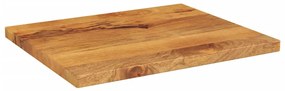 vidaXL Επιφάνεια Τραπεζιού Ορθογώνια 60x50x2,5 εκ. Μασίφ Ξύλο Μάνγκο
