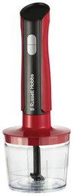 Russell Hobbs Desire 27140-56 Μπλέντερ 3-σε-1, 500W, 600+500 ml, 2 ταχύτητες + παλμός, Ανοξείδωτο, χωρίς BPA, Κόκκινο