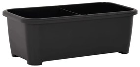 vidaXL Ζαρντινιέρα Υπερυψωμένη 77 x 38,7 x 82 εκ. από Πολυπροπυλένιο