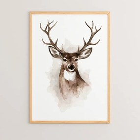 Πίνακας Deereby pakoworld με ψηφιακή εκτύπωση και πλαίσιο 33x1.5x48εκ