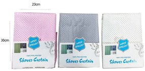 Κουρτίνα Μπάνιου 180x180cm 100% Πολυεστέρας – Shower Curtain