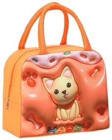 Ισοθερμική Τσάντα Φαγητού 5.5lt Amber 3003-32 Orange Puppy