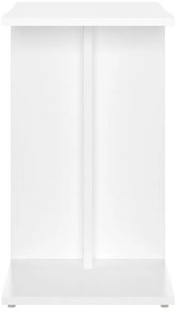 vidaXL Τραπέζι Βοηθητικό Λευκό 50 x 30 x 50 εκ. από Επεξ. Ξύλο