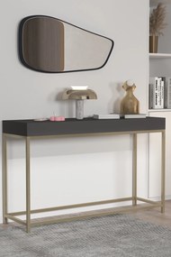 Stewehome Κονσόλα με μεταλλικά πόδια 120x75x75 cm
