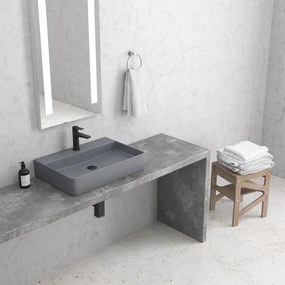Karag LT 2173-SMDG Grey Matt - Επιτραπέζιος νιπτήρας 50x42