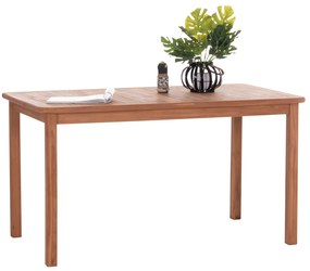 ΤΡΑΠΕΖΙ ΟΡΘΟΓΩΝΙΟ PRESSCOT HM18123 ΞΥΛΟ TEAK--ΦΥΣΙΚΟ 140x80x76Υεκ. (1 Τεμμάχια)