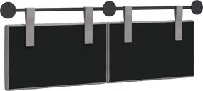 vidaXL Κρεμαστό Κεφαλάρι Ανοιχτό γκρι Βελούδο