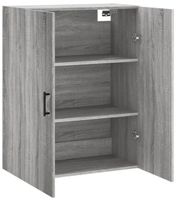 vidaXL Ντουλάπι Τοίχου Γκρι Sonoma 69,5 x 34 x 90 εκ.
