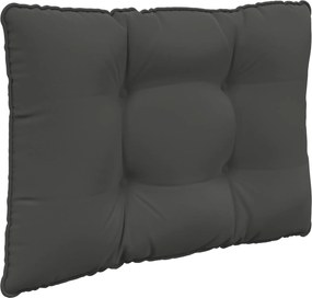 vidaXL Μαξιλάρι Καναπέ Εξωτερικού Χώρου 2 pcs Ανθρακί Πολυεστέρας