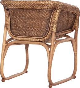 ΠΟΛΥΘΡΟΝΑ ΕΣΩΤ.ΧΩΡΩΝ TUCKET HM9958.02 ΦΥΣΙΚΟ RATTAN-ΚΑΡΥΔΙ ΧΡΩΜΑ 63x60x77Υεκ