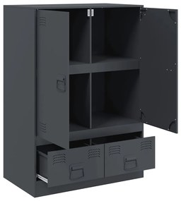 vidaXL Ντουλάπι Ανθρακί 67 x 39 x 95 εκ. από Ατσάλι