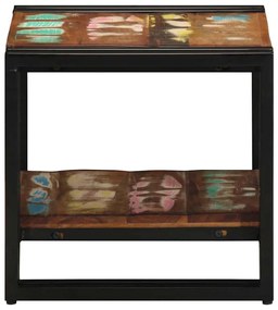 vidaXL Τραπεζάκι σαλονιού 40 x 40 x 38 cm Μασίφ ανακυκλωμένο ξύλο