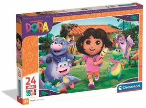 Παζλ Clementoni Dora 62 x 42 cm 24 Τεμάχια