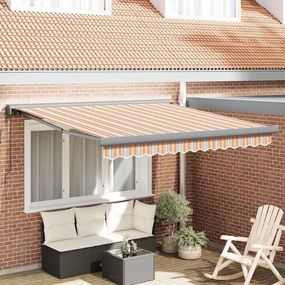 vidaXL Σκηνίτσα Αναδιπλούμενη Πολύχρωμο 300 x 250 εκ Ύφασμα, Μέταλλο