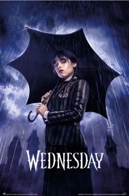 Αφίσα Wednesday - Umbrella, (61 x 91.5 cm)
