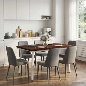 vidaXL Τραπέζι Φαγητού με Ζωντανό Χείλος 120 x 70 x 75 cm