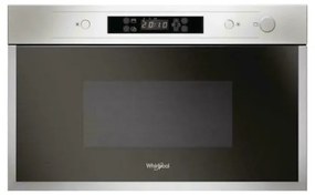 Whirlpool AMW 440/IX Εντοιχιζόμενος Φούρνος Μικροκυμάτων 22lt Μαύρος