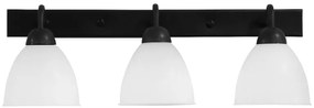Απλίκα Τοίχου Heronia Ovo 31-1202 Black/White