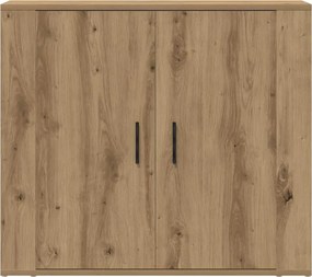 vidaXL Ντουλάπι Artisian Δρυς 80x33x70 εκ. από Επεξεργασμένο Ξύλο